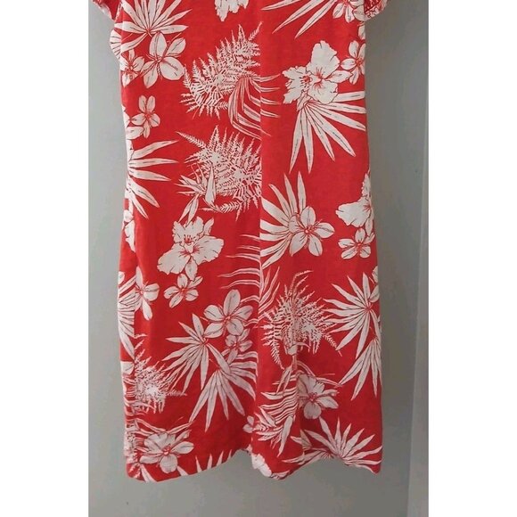 Talbots Flutter Sleeve Embroidered Shift Dress - Picture 5 of 11